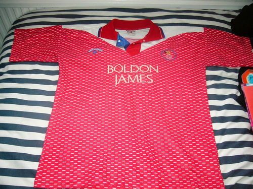 maillot crewe alexandra fc domicile 1992-1993 rétro