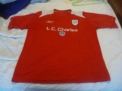 maillot crewe alexandra fc domicile 2004-2005 rétro