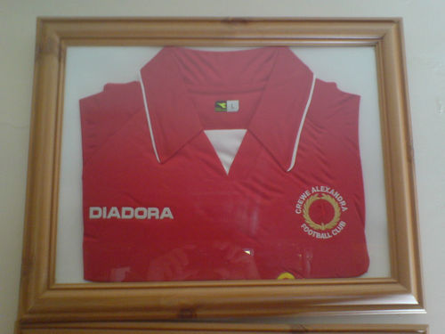 maillot crewe alexandra fc domicile 2006-2007 rétro