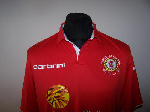 maillot crewe alexandra fc domicile 2012-2013 rétro