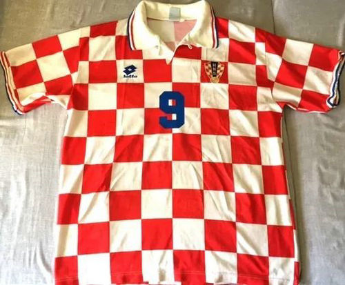 maillot croatie domicile 1996-1997 rétro