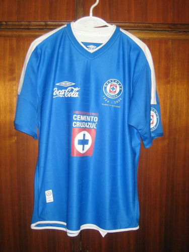 maillot cruz azul domicile 2004 pas cher