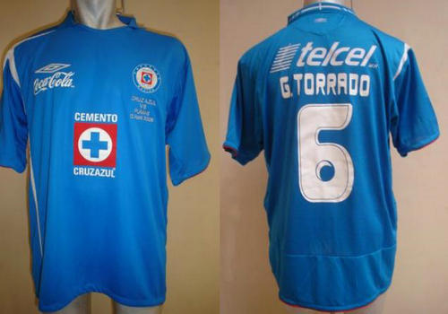 maillot cruz azul domicile 2008 pas cher