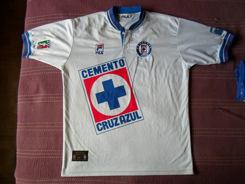 maillot cruz azul exterieur 1998 rétro