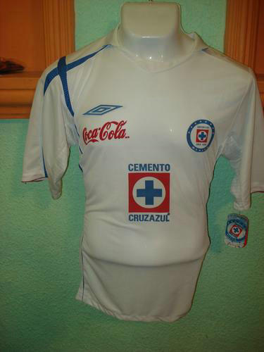 maillot cruz azul exterieur 2006-2007 pas cher