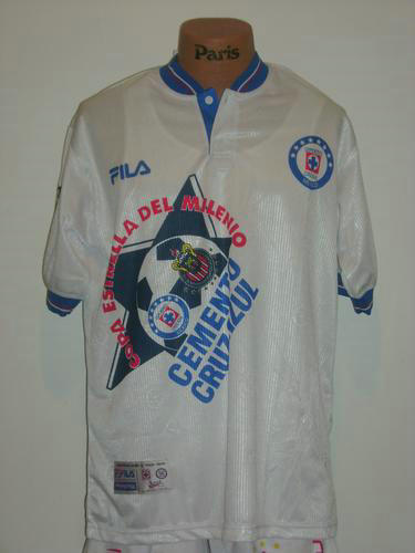 maillot cruz azul réplique 1997 pas cher