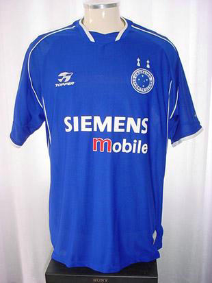 maillot cruzeiro ec domicile 2004 rétro