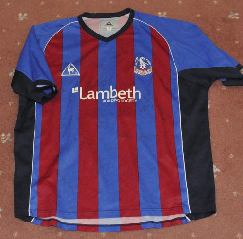 maillot crystal palace fc domicile 2002-2003 pas cher