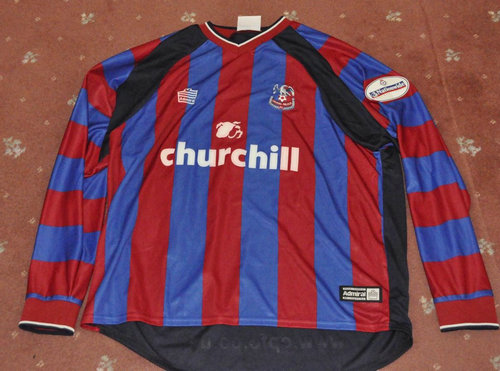 maillot crystal palace fc domicile 2003-2004 rétro