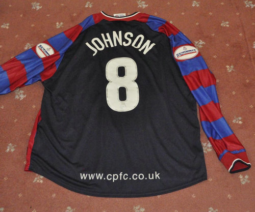 maillot crystal palace fc domicile 2003-2004 rétro maillot crystal palace fc domicile 2003-2004 rétro