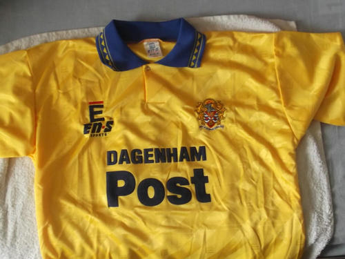 maillot dagenham & redbridge fc exterieur 1995-1996 rétro