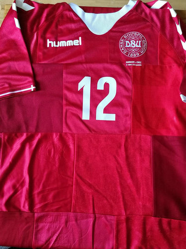 maillot danemark domicile 2018 rétro