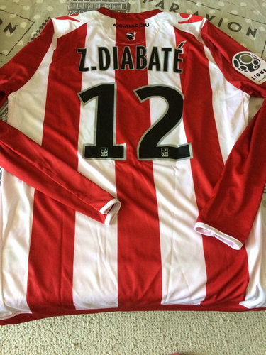 maillot de ac ajaccio domicile 2015-2016 rétro