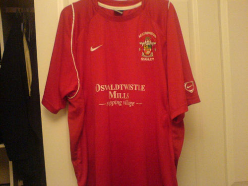 maillot de accrington stanley domicile 2005-2006 rétro