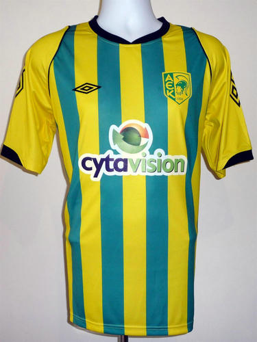 maillot de aek larnaca domicile 2013-2014 rétro