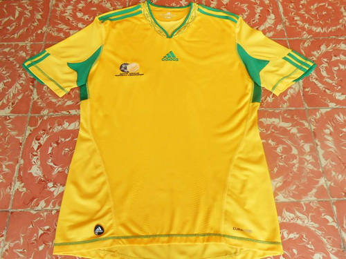 maillot de afrique du sud domicile 2010-2011 rétro