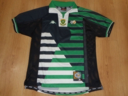 maillot de afrique du sud exterieur 1998-1999 rétro