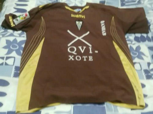 maillot de albacete balompié exterieur 2007-2008 rétro