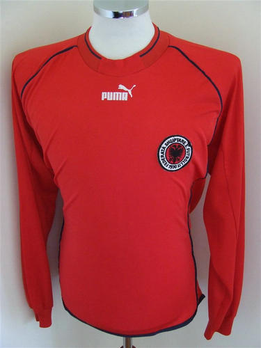 maillot de albanie domicile 2000 rétro