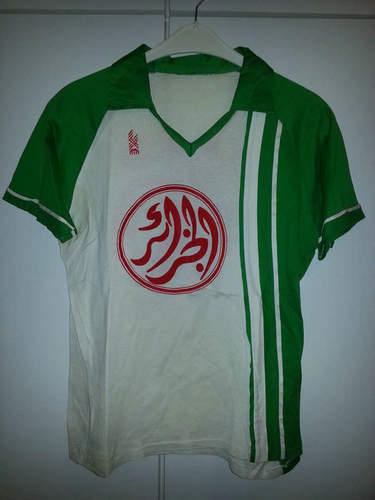 maillot de algérie exterieur 1985-1986 pas cher