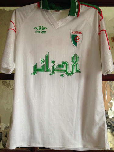 maillot de algérie exterieur 1998 pas cher