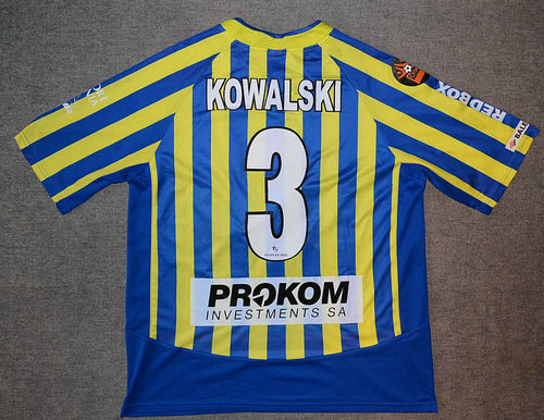 maillot de arka gdynia domicile 2006-2007 rétro