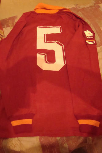 maillot de as rome domicile 1981-1982 rétro maillot de as rome domicile 1981-1982 rétro