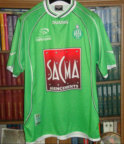 maillot de as saint-étienne domicile 2003-2004 pas cher