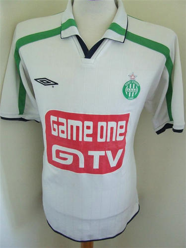 maillot de as saint-étienne exterieur 2001-2002 rétro
