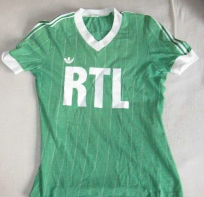 maillot de as saint-étienne réplique 1981-1982 rétro