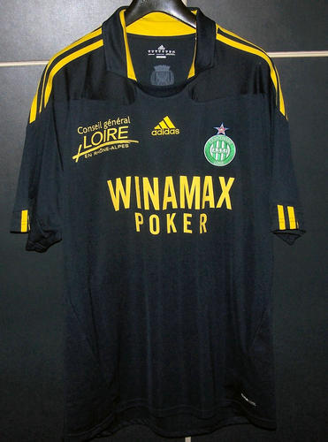 maillot de as saint-étienne third 2010-2011 rétro