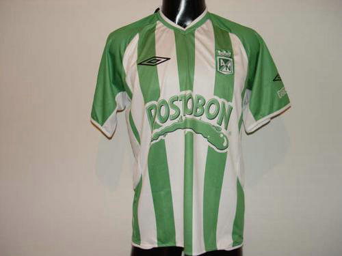 maillot de atlético nacional domicile 2006-2007 rétro