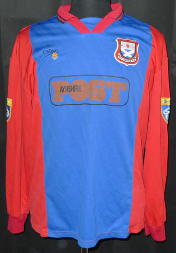 maillot de ayr united exterieur 1997-1998 rétro