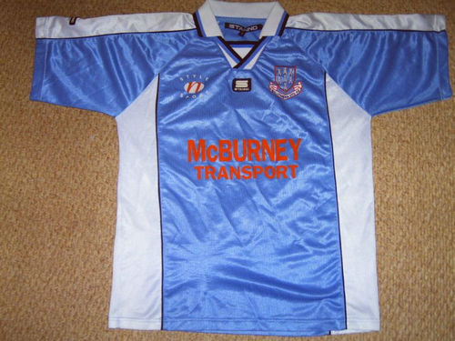 maillot de ballymena united domicile 2001-2004 pas cher