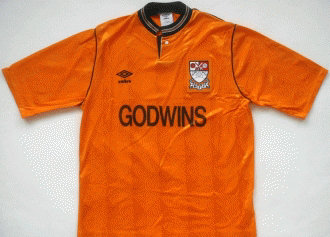 maillot de barnet fc domicile 1990-1991 rétro