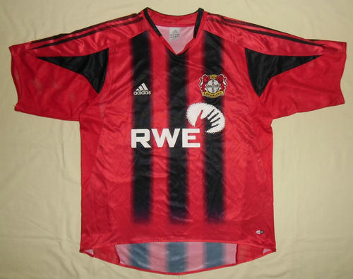 maillot de bayer leverkusen domicile 2005-2006 pas cher