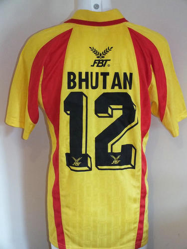 maillot de bhoutan domicile 2002 pas cher