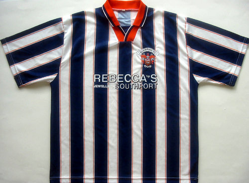 maillot de blackpool fc exterieur 1995-1997 rétro
