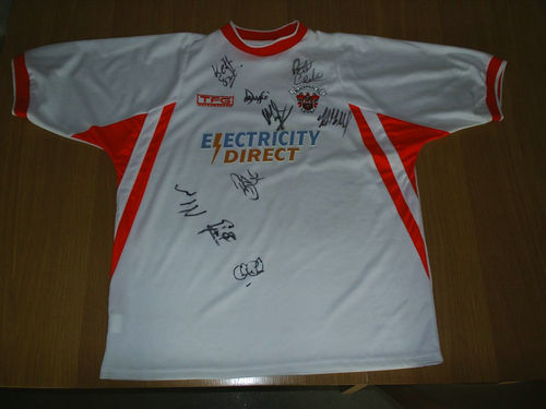 maillot de blackpool fc exterieur 2001-2002 rétro