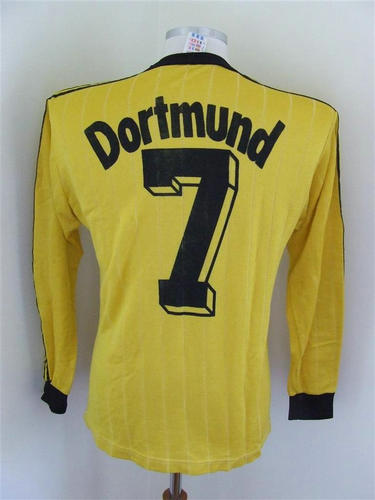 maillot de borussia dortmund domicile 1989-1990 rétro maillot de borussia dortmund domicile 1989-1990 rétro