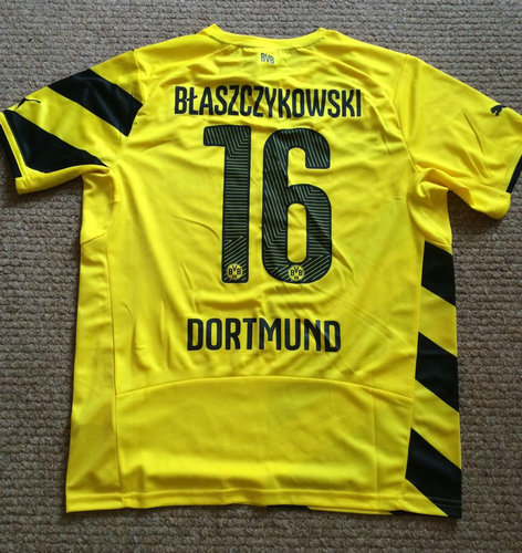 maillot de borussia dortmund domicile 2014-2015 rétro maillot de borussia dortmund domicile 2014-2015 rétro