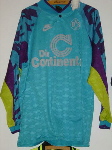 maillot de borussia dortmund exterieur 1991-1992 rétro