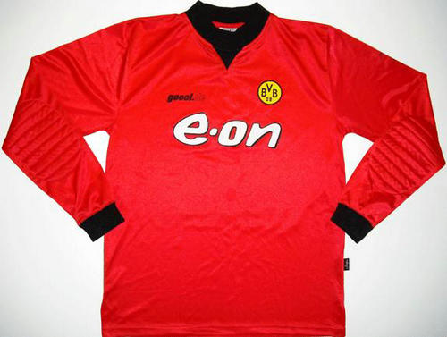 maillot de borussia dortmund gardien 2002-2003 rétro