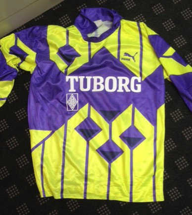 maillot de borussia mönchengladbach gardien 1991-1992 rétro