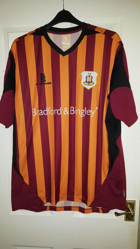 maillot de bradford city afc domicile 2008-2009 rétro