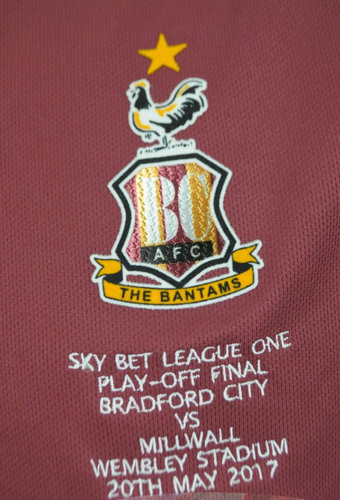 maillot de bradford city afc réplique 2016-2017 pas cher