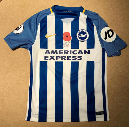 maillot de brighton and hove albion domicile 2017-2018 pas cher