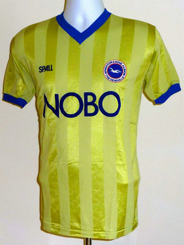 maillot de brighton and hove albion exterieur 1987-1989 pas cher