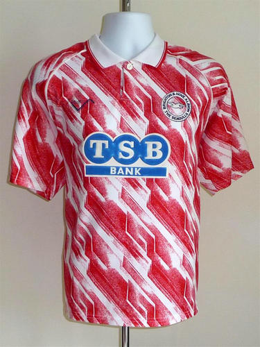 maillot de brighton and hove albion exterieur 1991-1993 pas cher