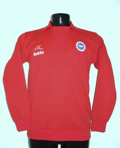 maillot de brighton and hove albion gardien 1977-1978 rétro